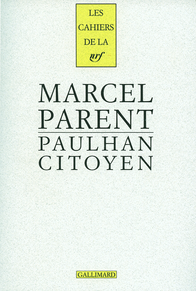 Paulhan citoyen, Conseiller municipal de Châtenay-Malabry (1935-1941) (9782070782956-front-cover)