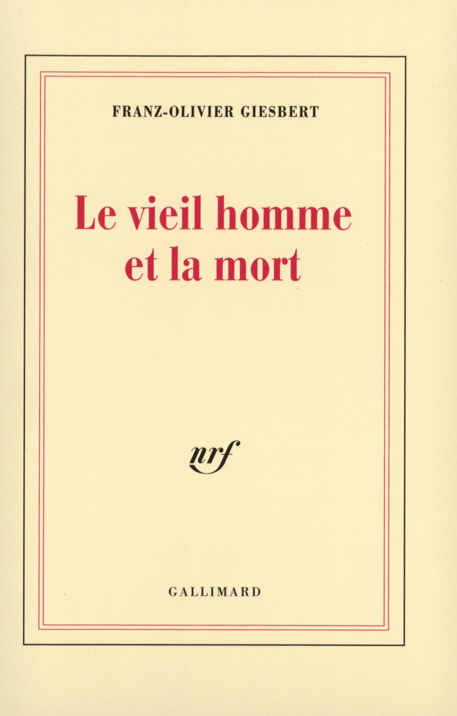 Le vieil homme et la mort (9782070745661-front-cover)