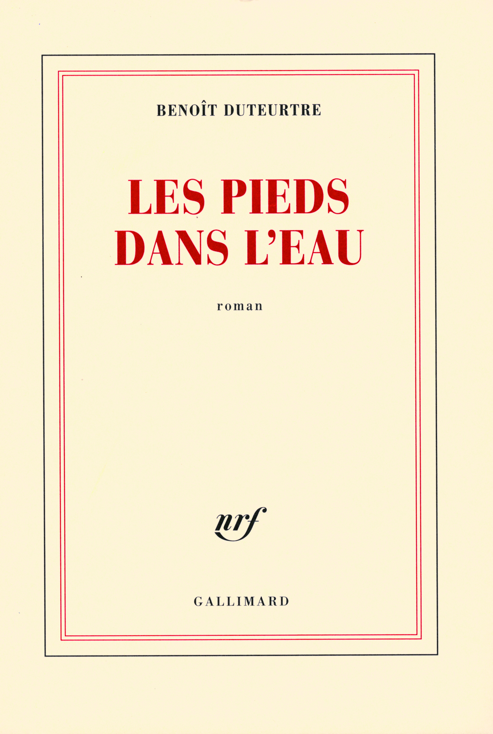 Les pieds dans l'eau (9782070776177-front-cover)