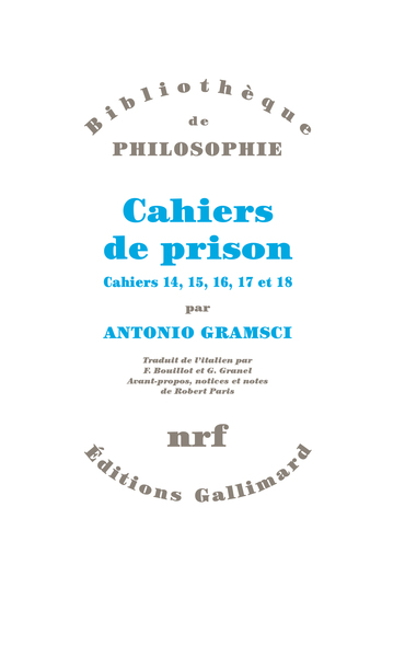 Cahiers de prison, Cahiers 14 à 18 (9782070719563-front-cover)