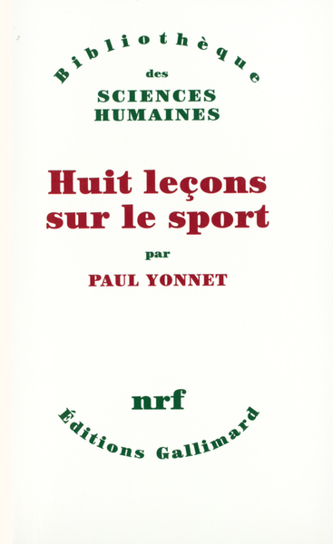Huit leçons sur le sport (9782070770502-front-cover)