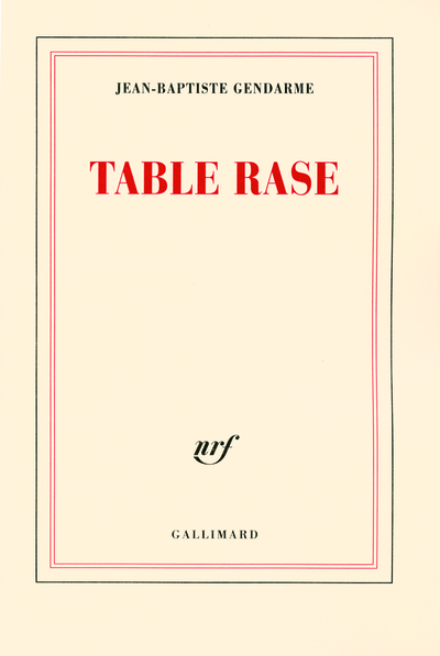 Table rase (9782070779260-front-cover)