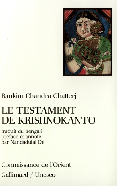Le Testament de Krishnokanto (9782070713301-front-cover)