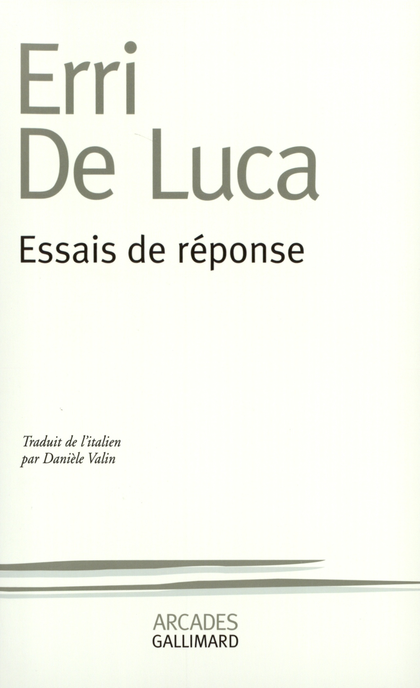 Essais de réponse (9782070767410-front-cover)