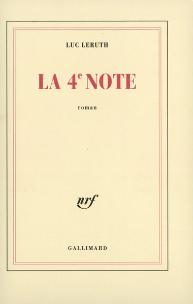 La 4ᵉ note (9782070762545-front-cover)