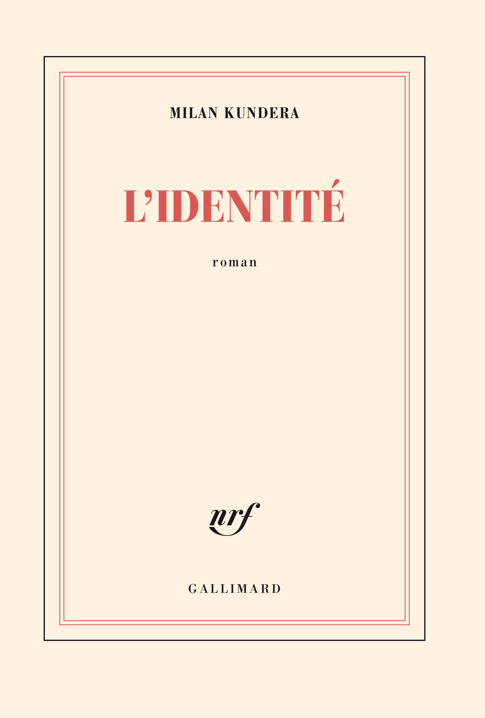 L'identité (9782070751945-front-cover)