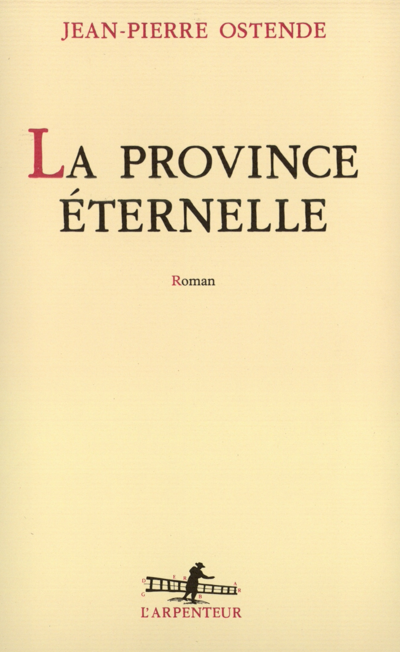 La Province éternelle (9782070745326-front-cover)