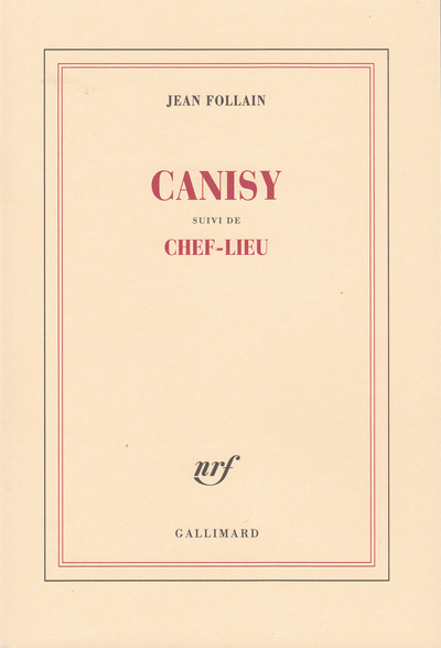 Canisy / Chef-lieu (9782070707522-front-cover)