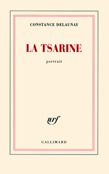 La tsarine portrait, PORTRAIT (9782070781263-front-cover)