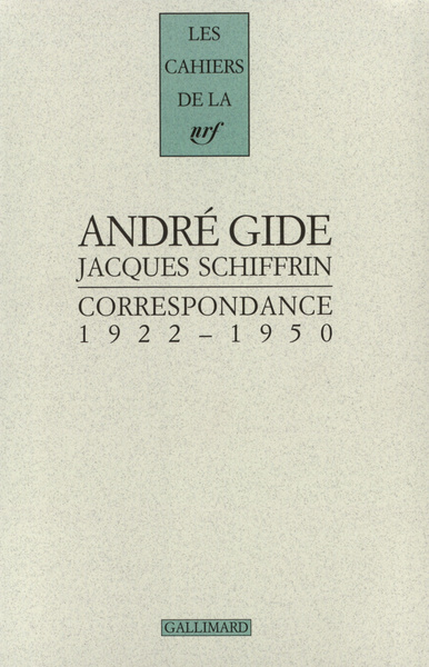 Correspondance, (1922-1950) (9782070773602-front-cover)