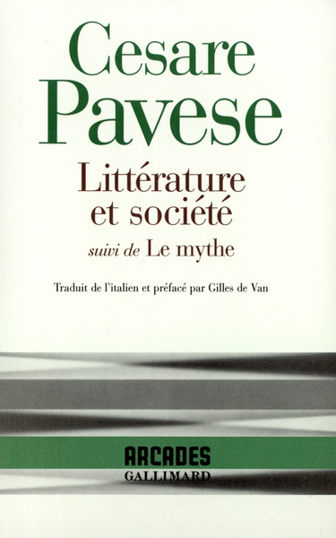 Littérature et société/Le mythe (9782070732258-front-cover)