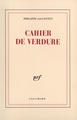 Cahier de verdure (9782070720064-front-cover)