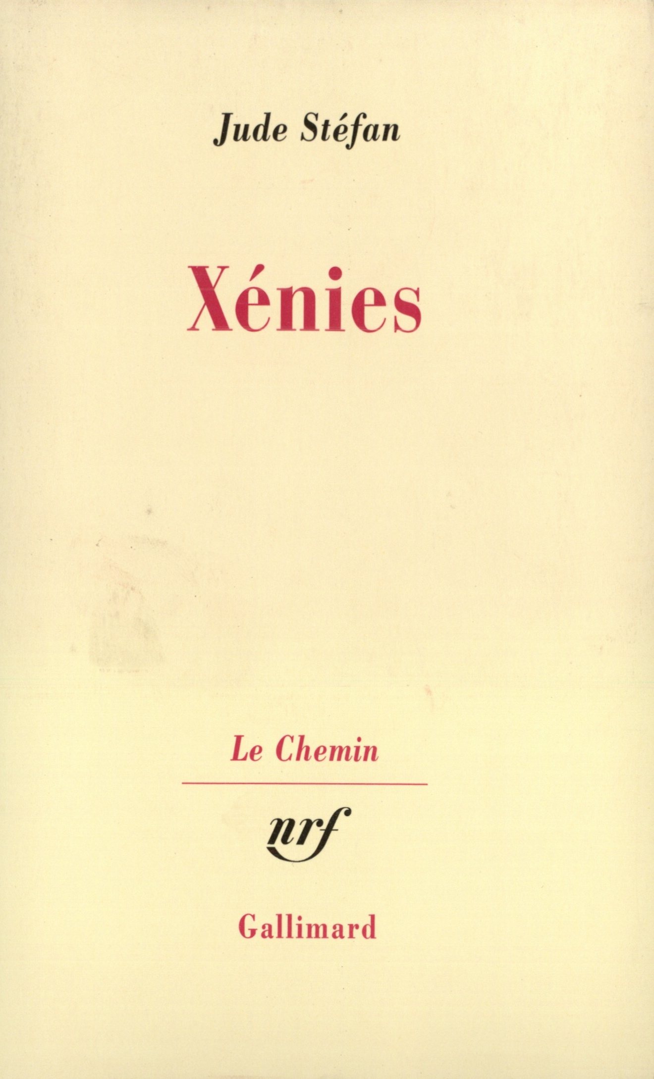Xénies (9782070725052-front-cover)