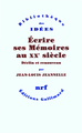 Écrire ses Mémoires au XXᵉ siècle, Déclin et renouveau (9782070779994-front-cover)