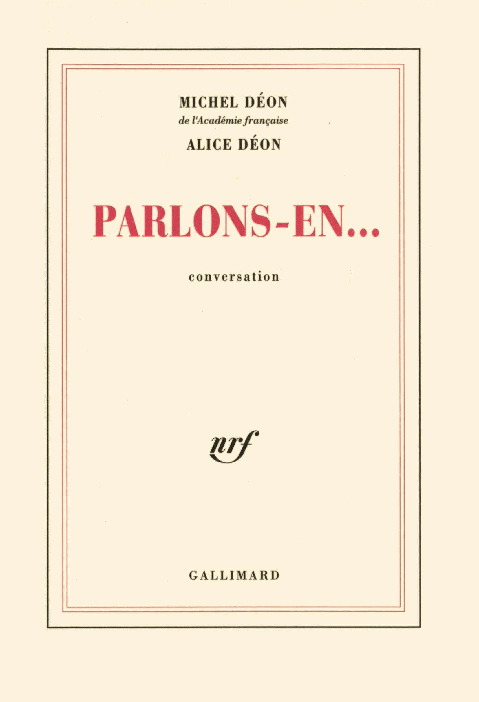 Parlons-en..., Conversation (9782070730278-front-cover)