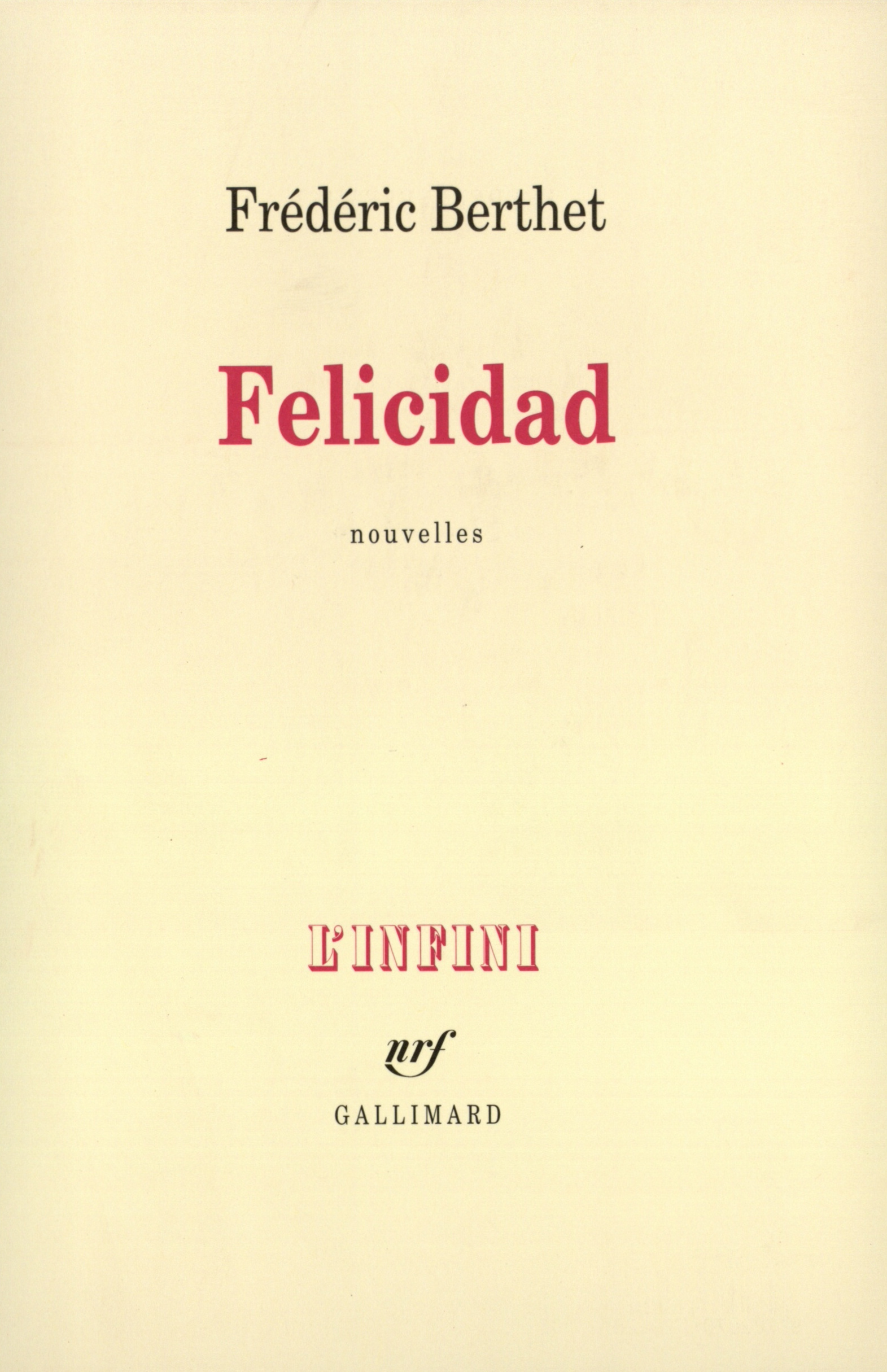 Felicidad (9782070729128-front-cover)