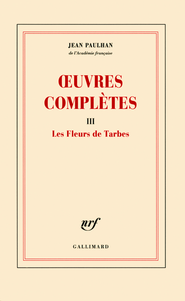 Œuvres complètes (9782070770755-front-cover)