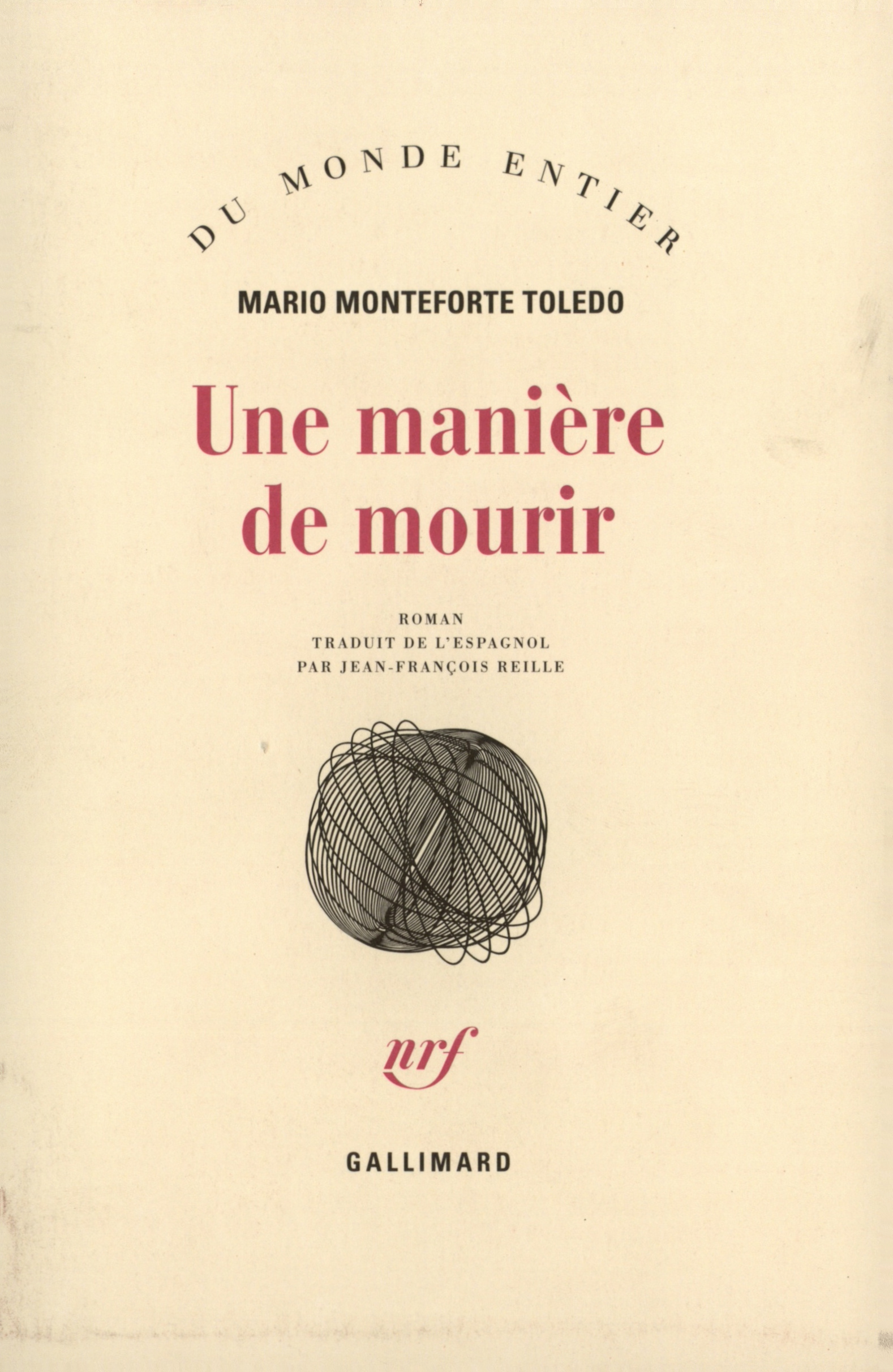 Une manière de mourir (9782070751310-front-cover)