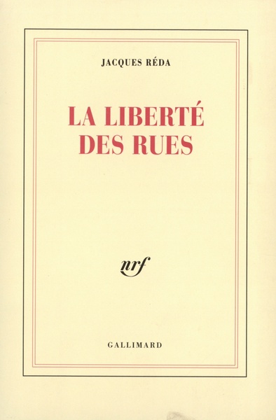 La liberté des rues (9782070747559-front-cover)