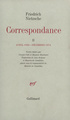 Correspondance, Avril 1869 - Décembre 1874 (9782070705955-front-cover)