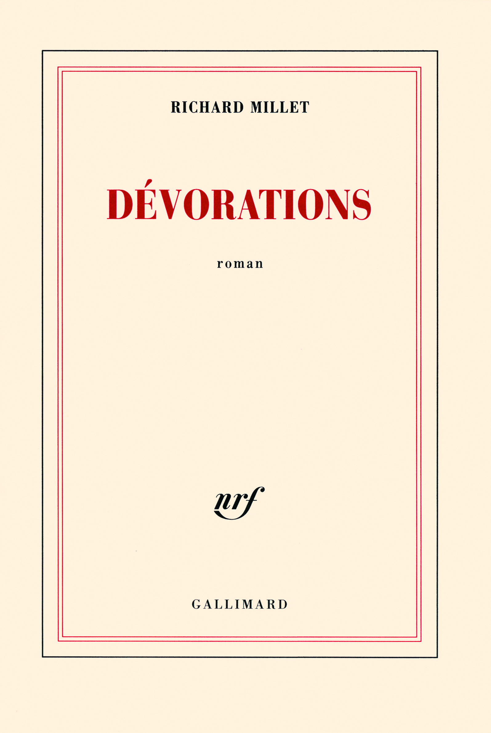 Dévorations roman (9782070781256-front-cover)