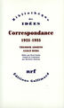 Correspondance, (1925-1935) (9782070755592-front-cover)