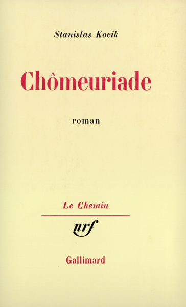 Chômeuriade (9782070705108-front-cover)