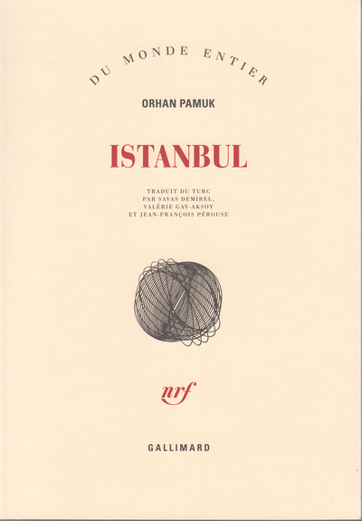 Istanbul, Souvenirs d'une ville (9782070776276-front-cover)