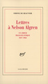 Lettres à Nelson Algren, Un amour transatlantique (1947-1964) (9782070746798-front-cover)