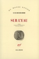 Sur l'eau (9782070756537-front-cover)