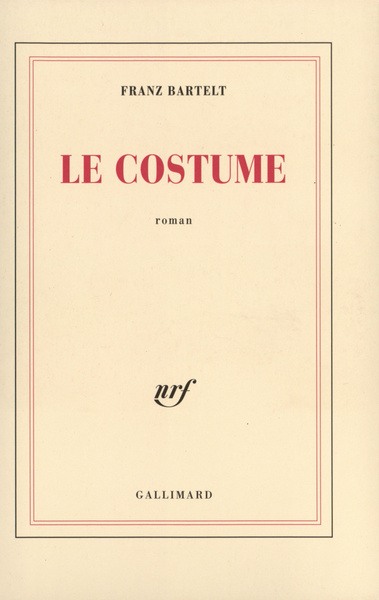 Le Costume (9782070753970-front-cover)
