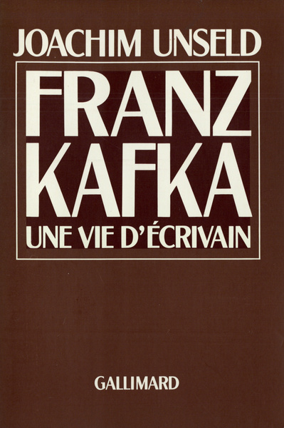 Franz Kafka, Une vie d'écrivain (9782070702411-front-cover)