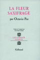 La fleur saxifrage, Langue et littérature (9782070700905-front-cover)