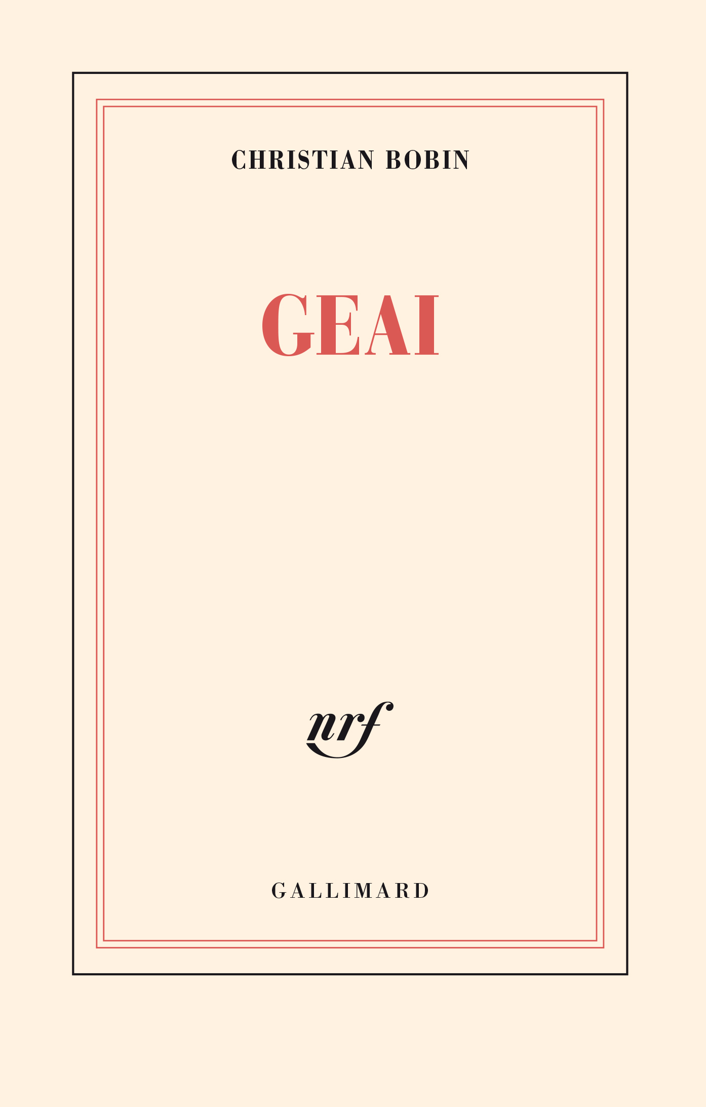 Geai (9782070753208-front-cover)