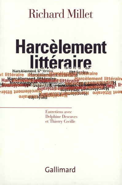 Harcèlement littéraire (9782070774289-front-cover)