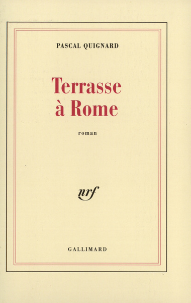 Terrasse à Rome roman (9782070756117-front-cover)