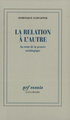 La Relation à l'Autre, Au coeur de la pensée sociologique (9782070751136-front-cover)