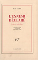 L'Ennemi déclaré, Textes et entretiens (9782070721405-front-cover)