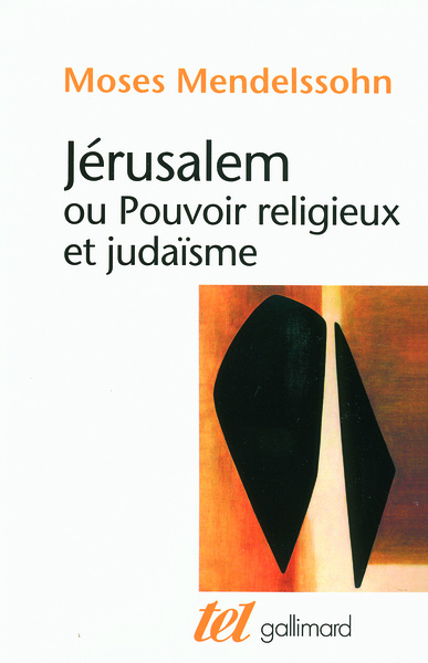 Jérusalem ou Pouvoir religieux et judaïsme (9782070783373-front-cover)