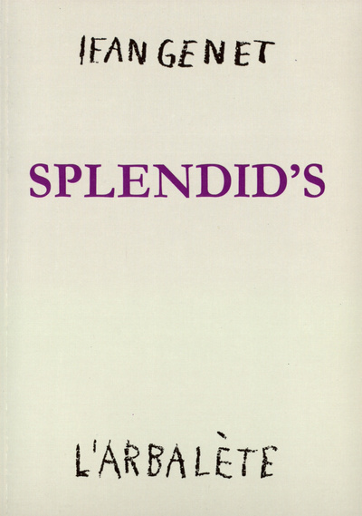 Splendid's, Pièce en deux actes (9782070751433-front-cover)