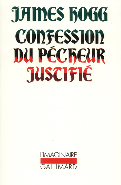 Confession du pécheur justifié (9782070710690-front-cover)