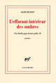 L'effarant intérieur des ombres (9782070786688-front-cover)