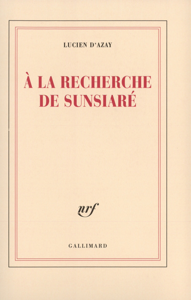 À la recherche de Sunsiaré (9782070774944-front-cover)