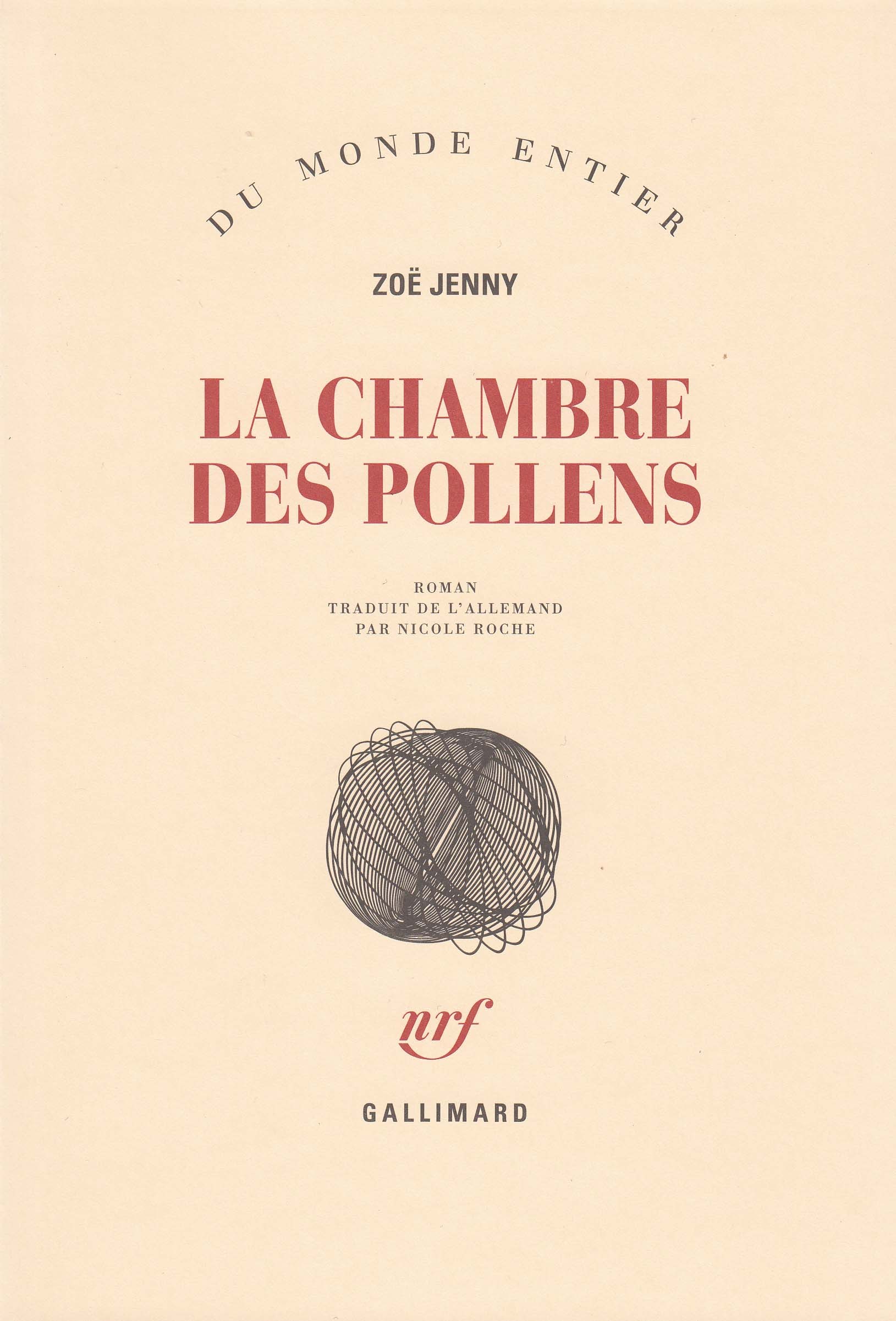 La chambre des pollens (9782070752690-front-cover)