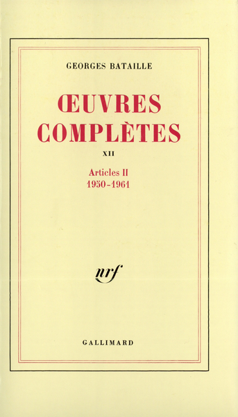 Œuvres complètes (9782070713059-front-cover)