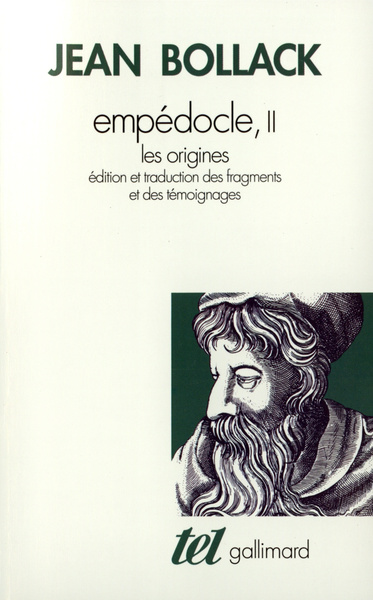 Empédocle, Les Origines (9782070725588-front-cover)