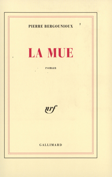 La mue (9782070723225-front-cover)