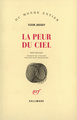 La Peur du ciel (9782070743070-front-cover)