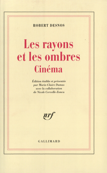 Les Rayons et les ombres, Cinéma (9782070725199-front-cover)