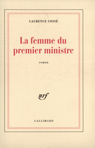 La Femme du premier ministre (9782070753598-front-cover)